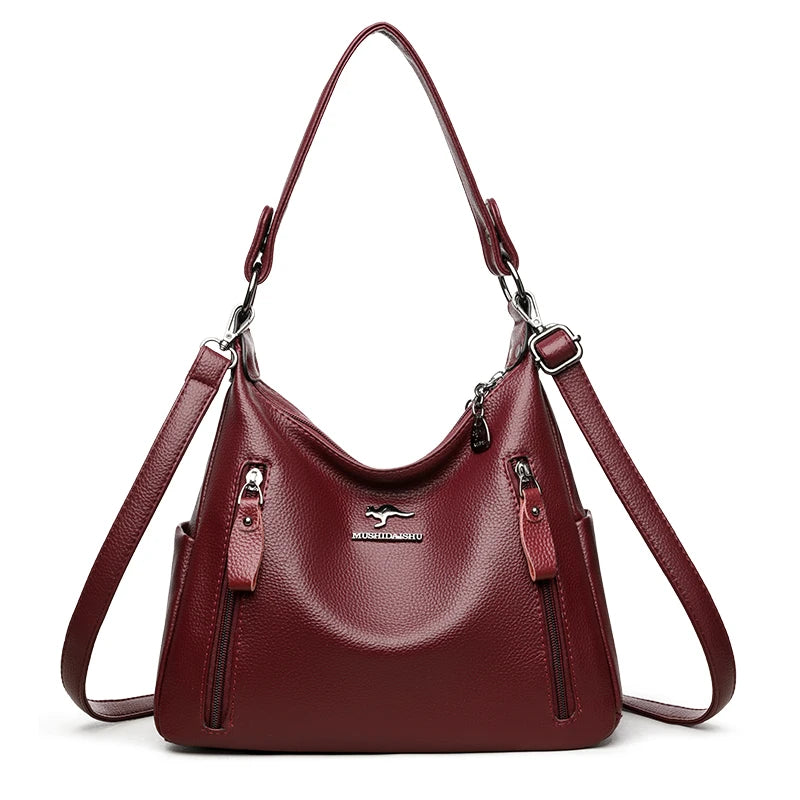 Mulheres crossbody saco de luxo designer oblíqua cruz bolsa ombro único grande capacidade bolsas retro fosco couro do plutônio hobos