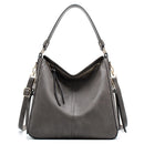 Bolsa Hobo de Couro PU Elegância Atemporal
