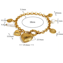Ebbelle exclusivo redondo primavera fivela sol coração foto caixa pingente pulseira pvd banhado a aço inoxidável moda feminina chique jóias