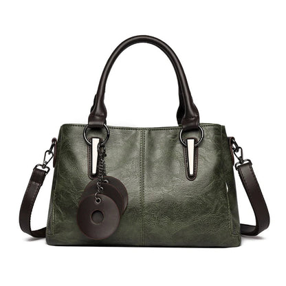 Bolsa de Couro Luxuosa Feminina - Alta Capacidade
