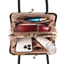 Moda de alta qualidade couro feminino ombro crossbody sacos designer clipe fivela senhoras bolsas luxo feminino tote sac um principal