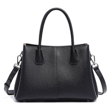 Bolsa de Couro Genuíno Zency Luxo Branco