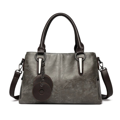 Bolsa de Couro Luxuosa Feminina - Alta Capacidade