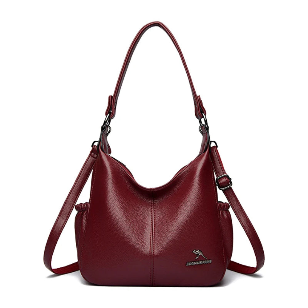 Bolsa de Couro Macio para Mulheres - Design Elegante