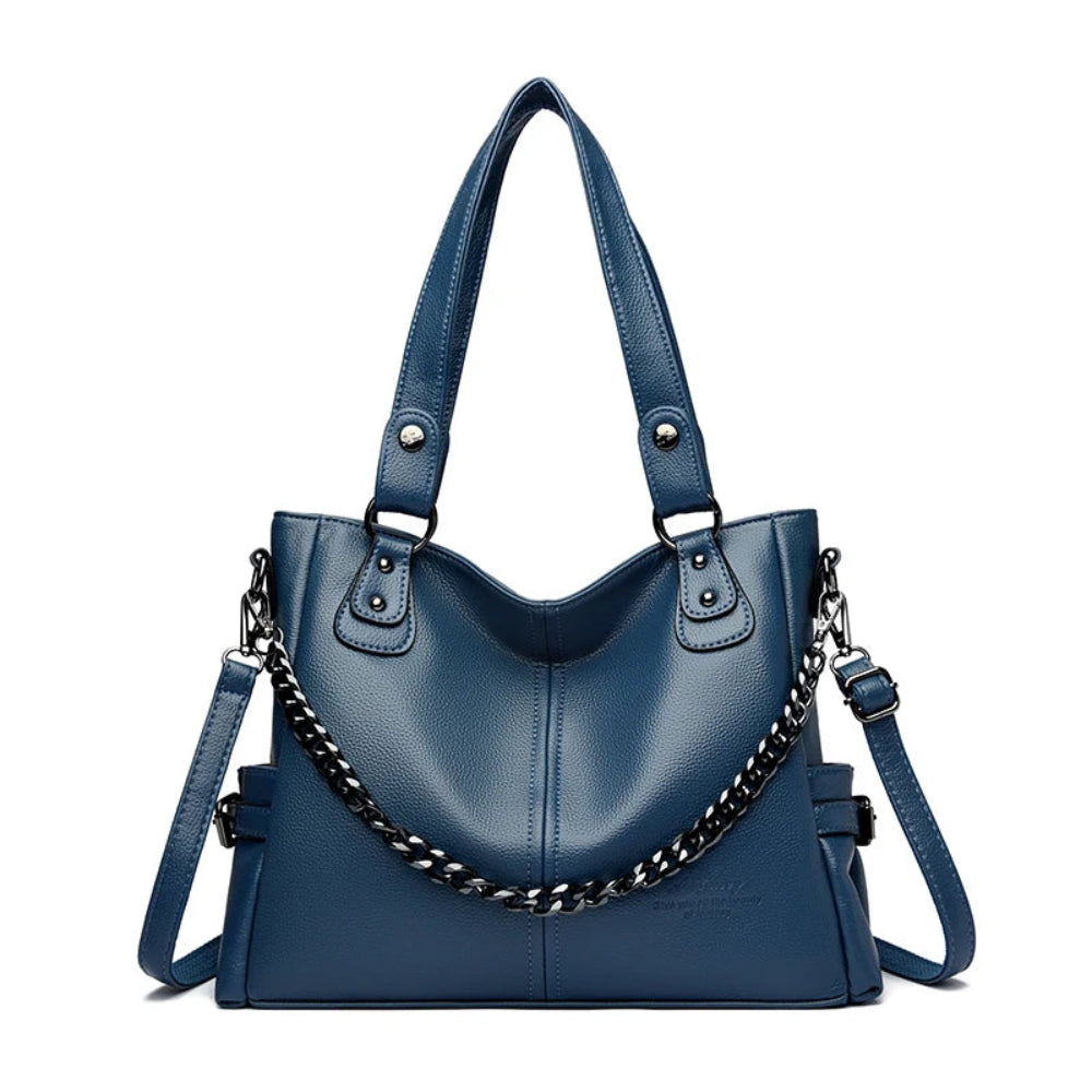 Bolsa de Luxo Feminina em Couro Macio