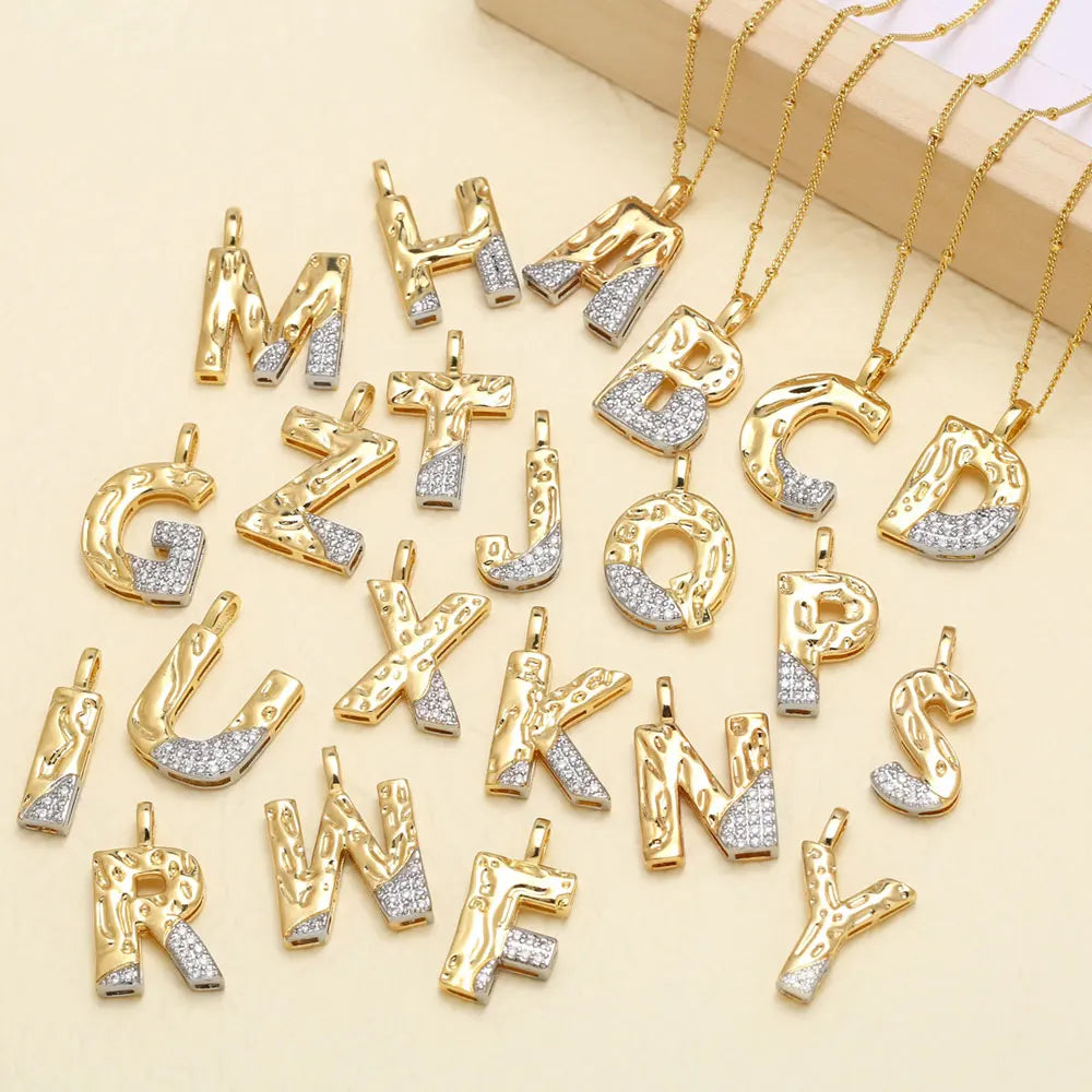 Colar Inicial Personalizado com Cristais FLOLA
