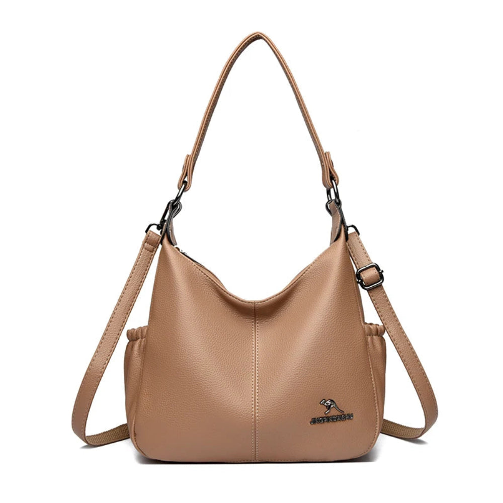 Bolsa de Couro Macio para Mulheres - Design Elegante