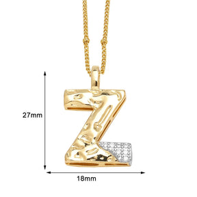 Colar Inicial Personalizado com Cristais FLOLA