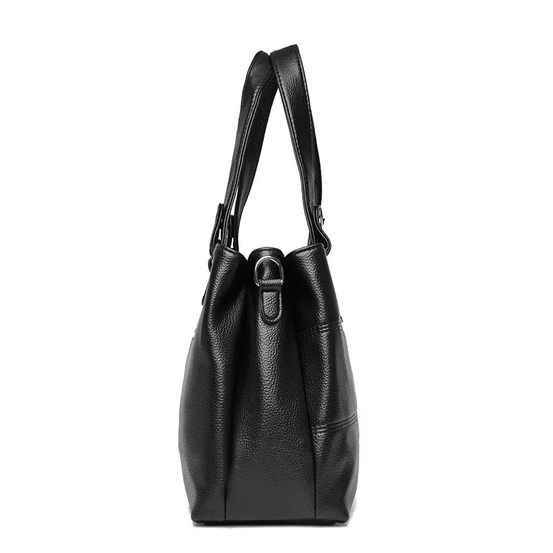 Bolsa de ombro crossbody de couro macio para mulheres sacola casual bolsa de alta qualidade marca designer de luxo, Sac, 2024