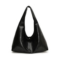 Leftside design grande couro do plutônio hobo axilas sacos senhora inverno bolsa de ombro para as mulheres 2024 nova tendência y2k bolsas e bolsas