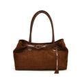 Leftside grande nupck axilas sacos senhora bolsa de ombro para as mulheres 2024 inverno nova tendência moda tendência y2k sacola bolsas