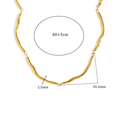 Colar Minimalista em Aço Inoxidável 316L E.B.belle