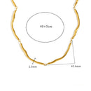 Colar Minimalista em Aço Inoxidável 316L E.B.belle