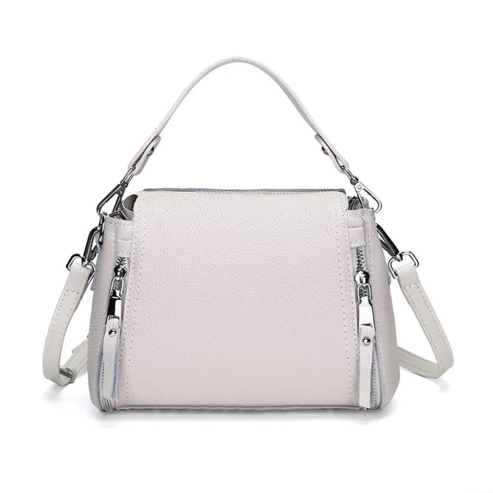 Bolsa Crossbody de Couro Legítimo Feminina de Luxo