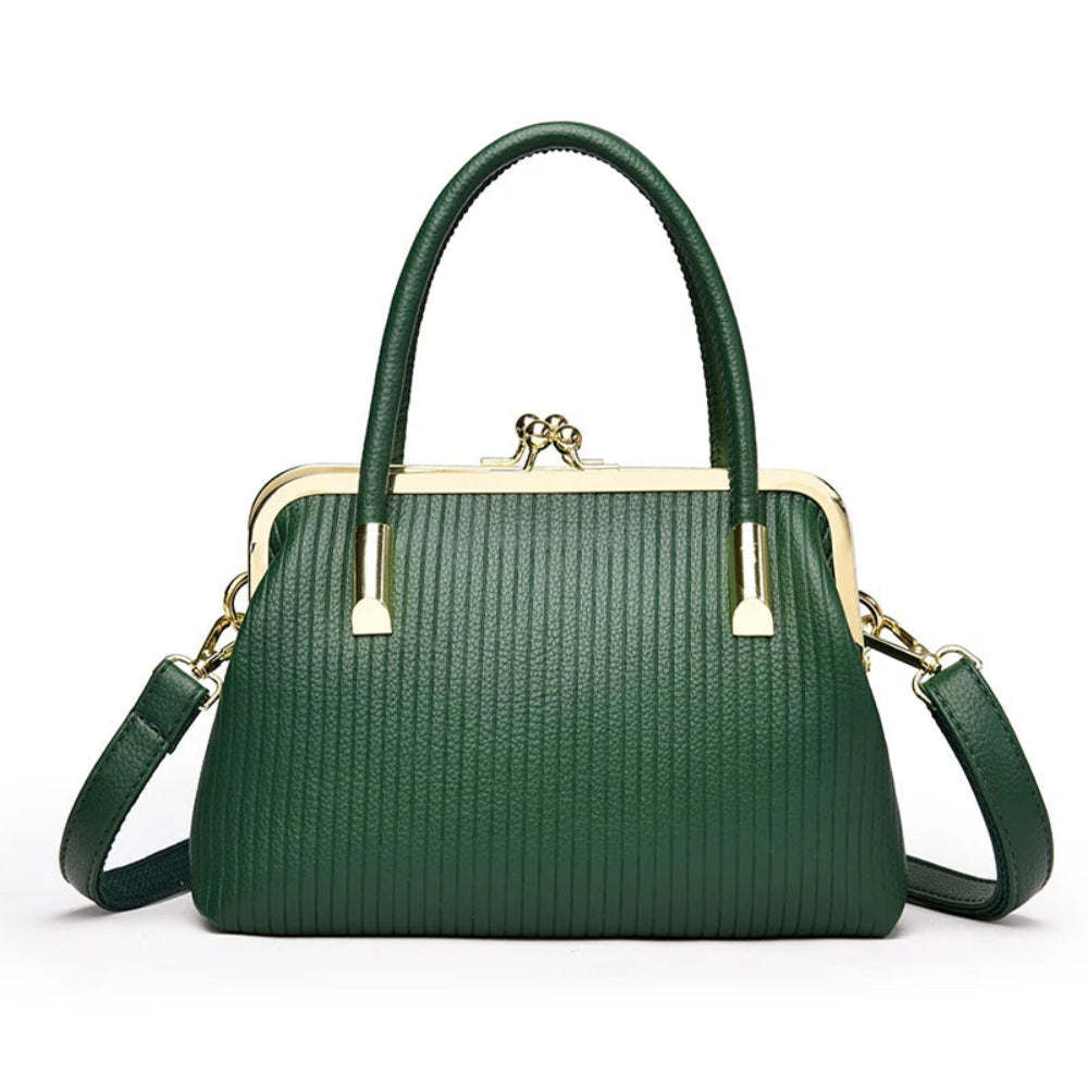 Bolsa Feminina Luxo Couro Transversal e Ombro