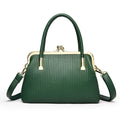 Bolsa Feminina Luxo Couro Transversal e Ombro