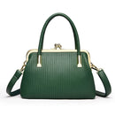 Bolsa Feminina Luxo Couro Transversal e Ombro