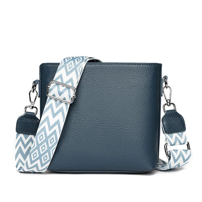 Bolsa Crossbody de couro para mulheres, alta qualidade, sacolas, luxo, couro genuíno, bolsa de ombro feminina, bolsas femininas, Messenger Sac, moda