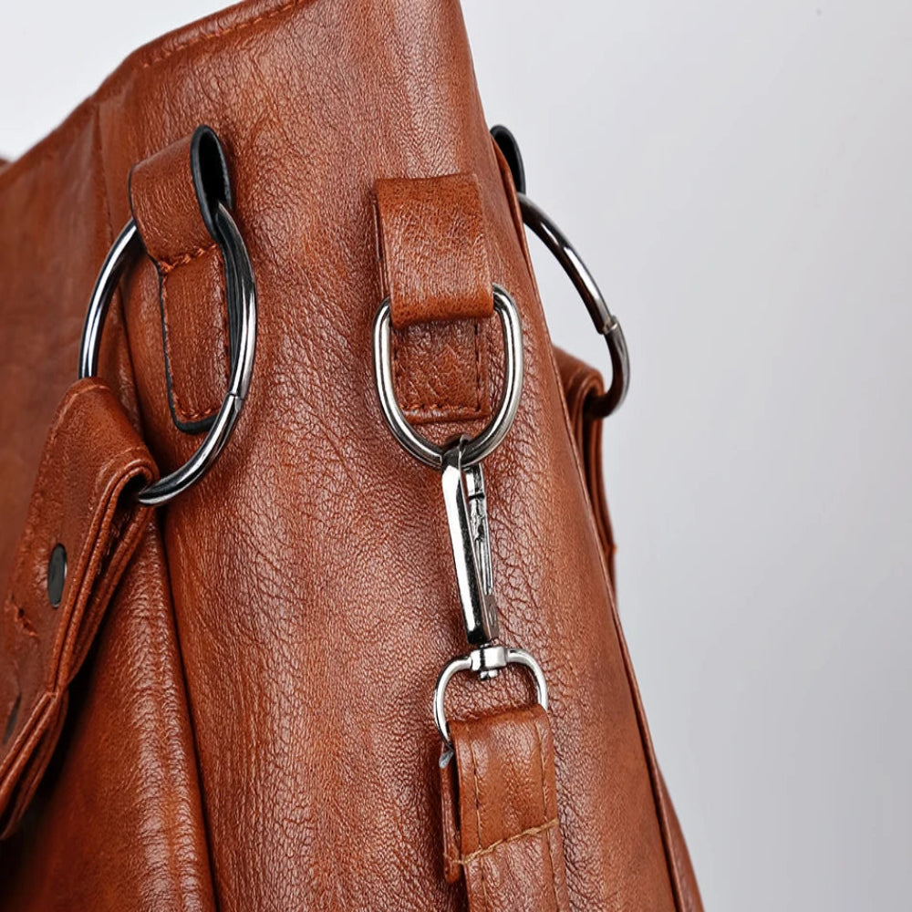 Bolsa de couro macia simples para mulheres, sacola famosa, grande capacidade, bolsas de ombro, designer de luxo, elegante, alta qualidade