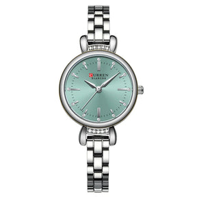 Relógio Feminino Curren Luxuoso com Strass Brilhante