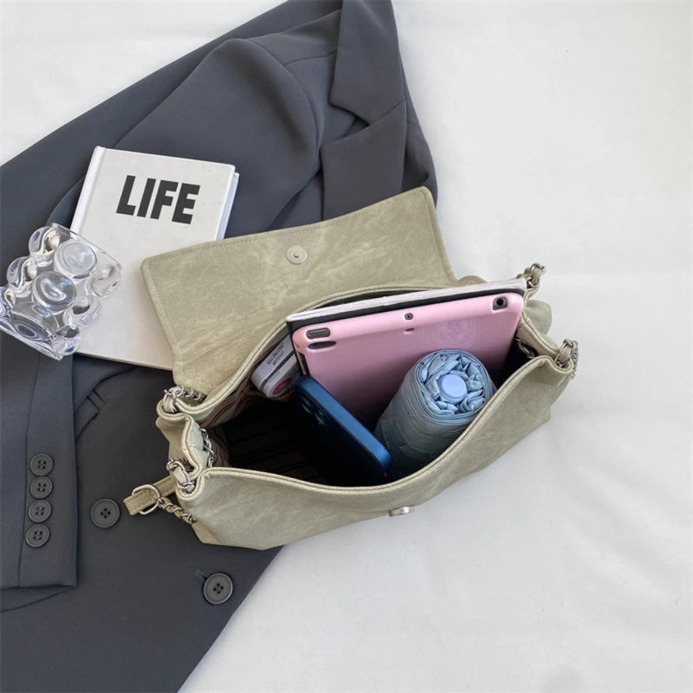 Leftside retro chian couro sacos de ombro para as mulheres simples sacola 2023 inverno crossbody saco senhora viagem bolsas vintage