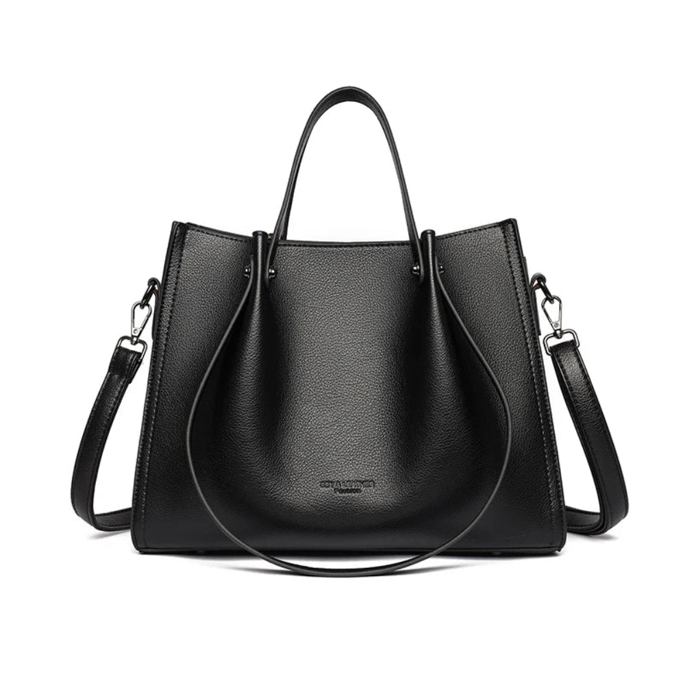 Bolsa de Ombro Luxuosa em Couro de Alta Qualidade