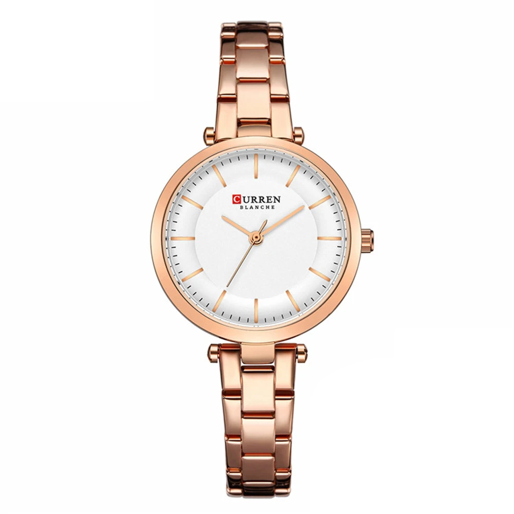 Relógio de Pulso Feminino casual Fino Curren