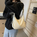 Leftside design macio pano pequeno shopper compras axilas sacos senhora bolsa de ombro para as mulheres 2024 tendência moda y2k bolsas