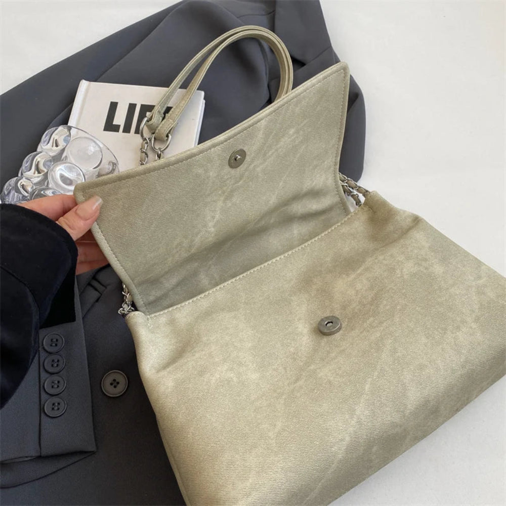 Leftside retro chian couro sacos de ombro para as mulheres simples sacola 2023 inverno crossbody saco senhora viagem bolsas vintage