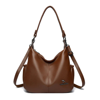 Bolsa de Couro Macio para Mulheres - Design Elegante