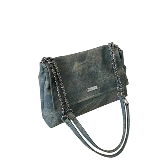 Leftside retro chian couro sacos de ombro para as mulheres simples sacola 2023 inverno crossbody saco senhora viagem bolsas vintage