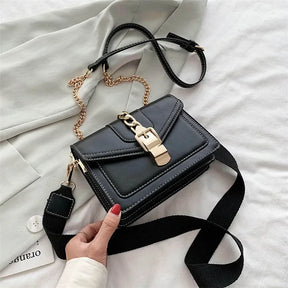 Moda corrente senhora estilingue saco com painéis cor couro do plutônio crossbody saco para as mulheres 2025 nova alça larga ombro saco do mensageiro senhoras