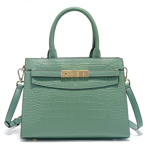 Bolsa de Couro Genuíno Zency - Elegância e Sofisticação