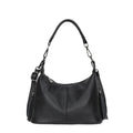 Bolsa de Luxo em Couro Legítimo com Borla para Mulheres