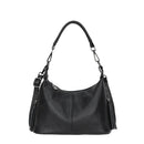Bolsa de Luxo em Couro Legítimo com Borla para Mulheres