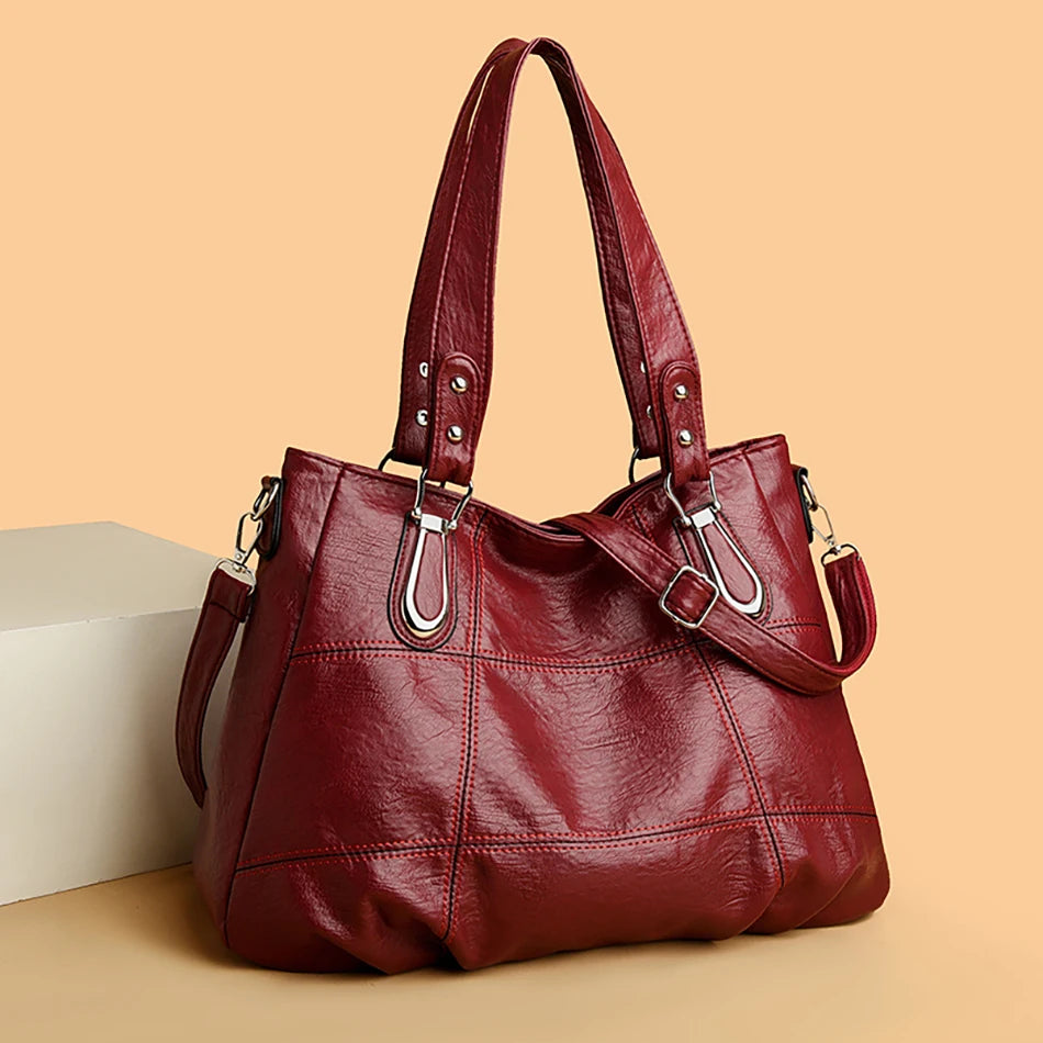 Sacola de grande capacidade para mulheres, bolsa retrô da moda, marca famosa, designer de luxo, shopping sac para meninas, nova moda, 2024