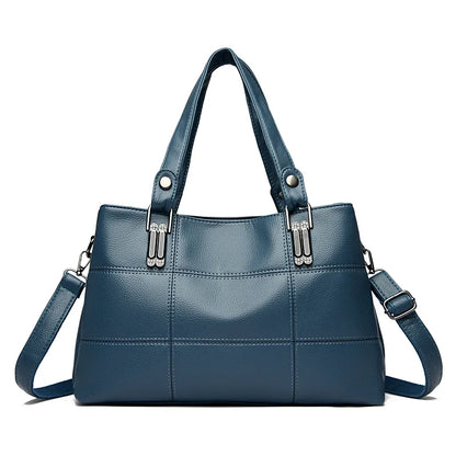 Bolsa de ombro crossbody de couro macio para mulheres sacola casual bolsa de alta qualidade marca designer de luxo, Sac, 2024