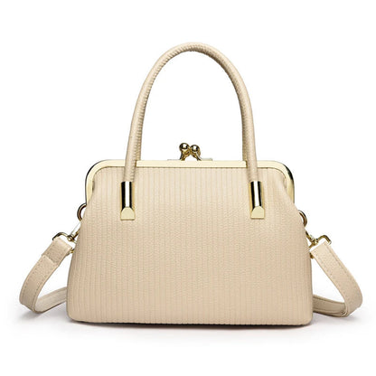 Bolsa Feminina Luxo Couro Transversal e Ombro
