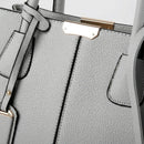 Elegante Bolsa de Couro Plutônio Feminina