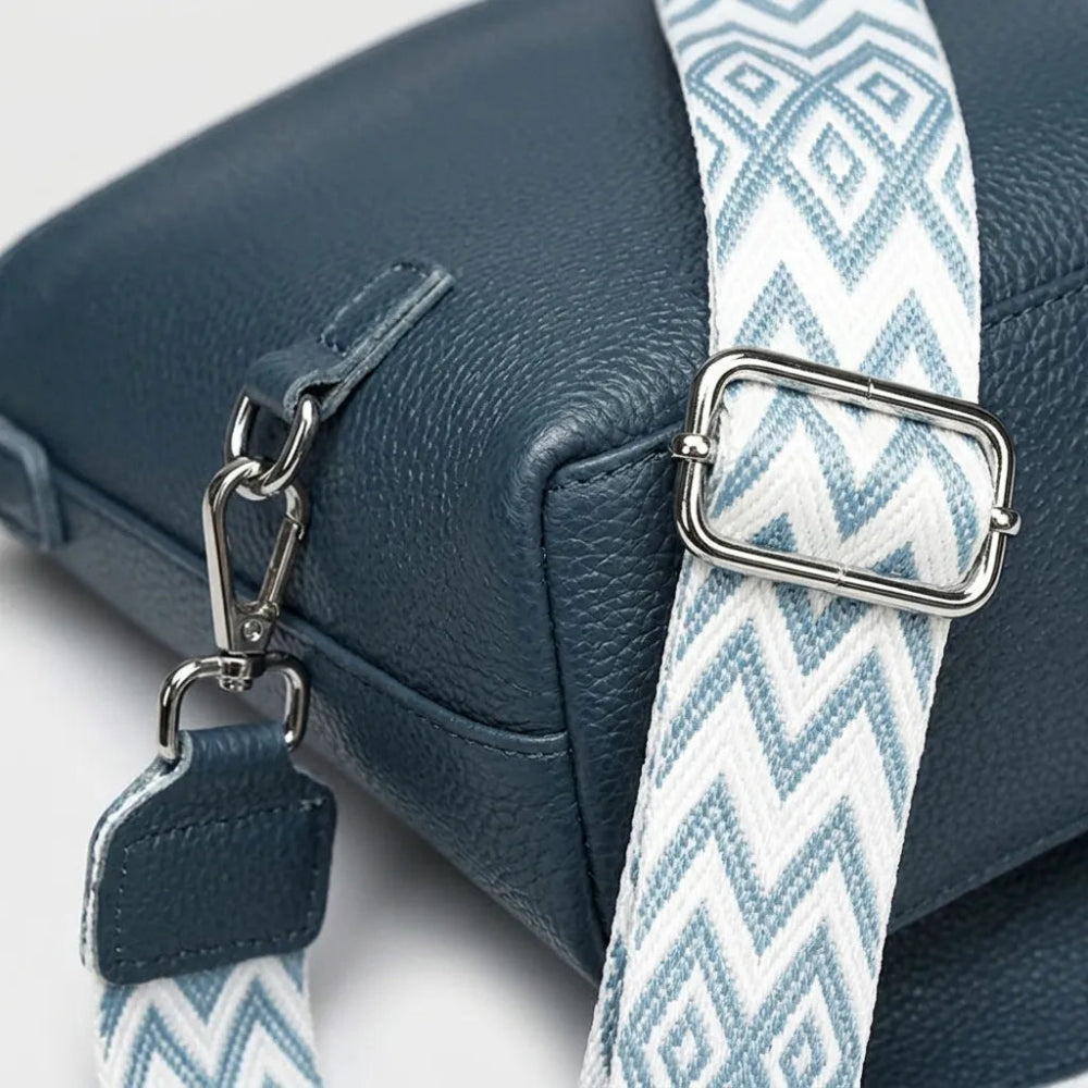 Bolsa Crossbody de Couro Legítimo - Luxo e Versatilidade