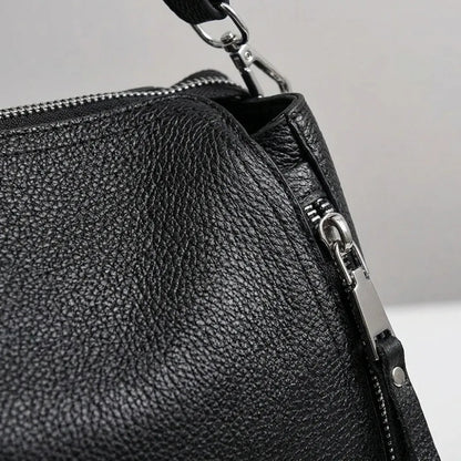 Bolsa Crossbody de Couro Legítimo Feminina de Luxo