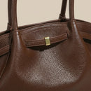 Bolsa Tote de Couro PU com Grande Capacidade