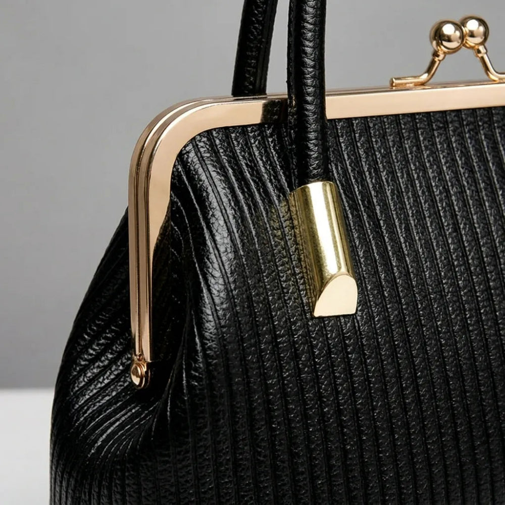 Bolsa Feminina Luxo Couro Transversal e Ombro
