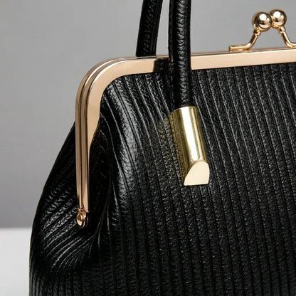 Bolsa Feminina Luxo Couro Transversal e Ombro