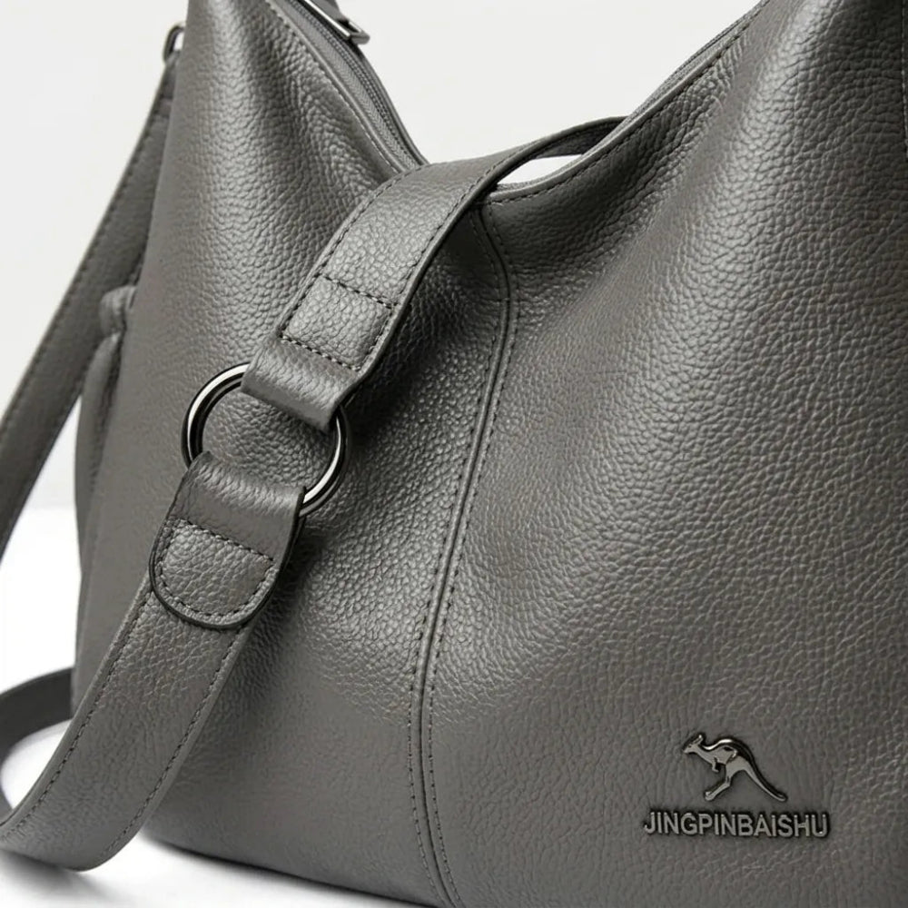 Bolsa de Couro Macio para Mulheres - Design Elegante