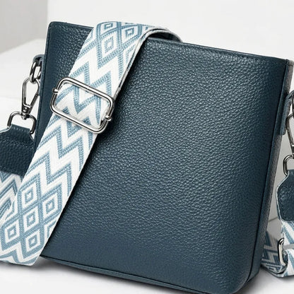 Bolsa Crossbody de Couro Legítimo - Luxo e Versatilidade