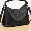 Bolsa de Luxo em Couro Legítimo com Borla para Mulheres