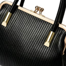 Bolsa Feminina Luxo Couro Transversal e Ombro