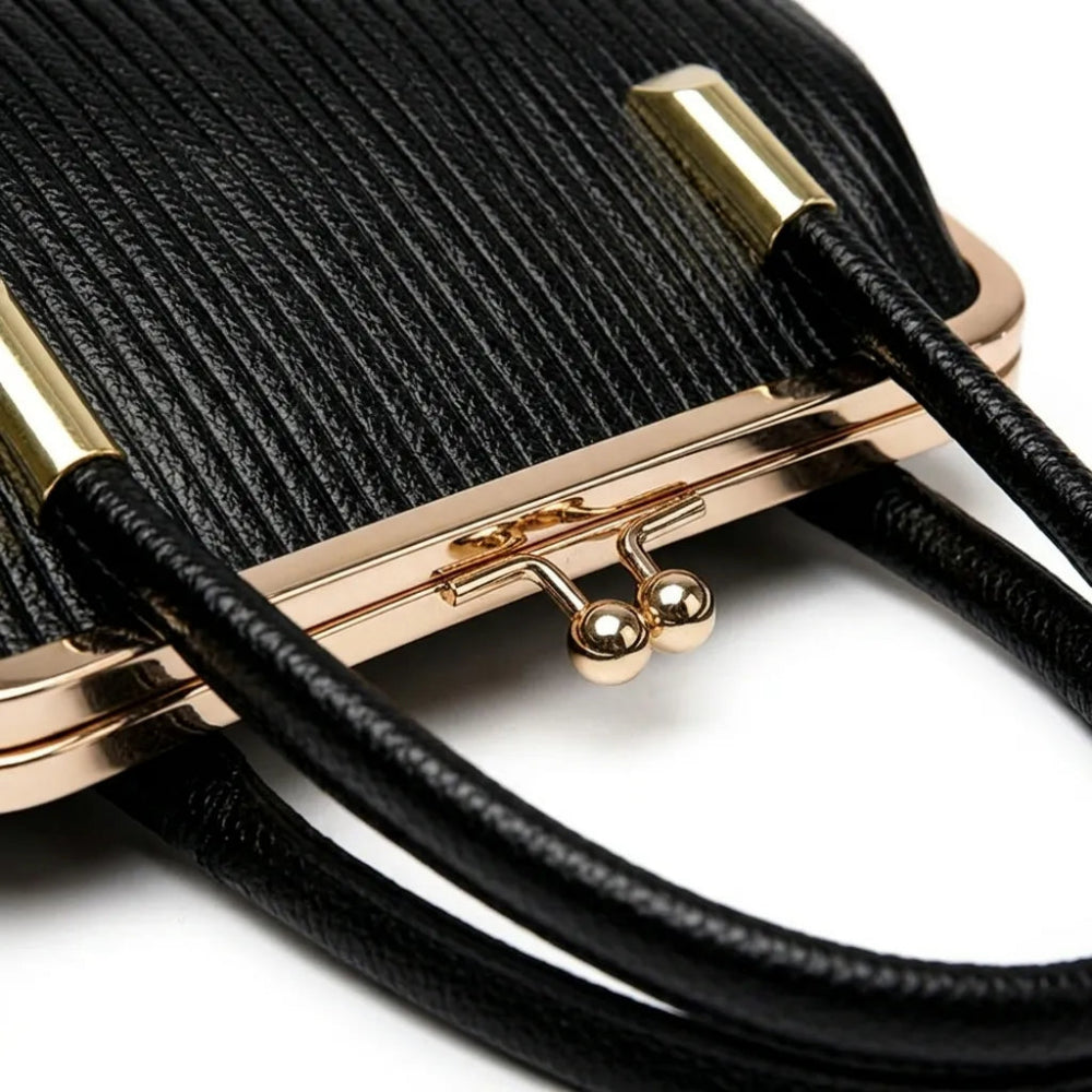 Bolsa Feminina Luxo Couro Transversal e Ombro