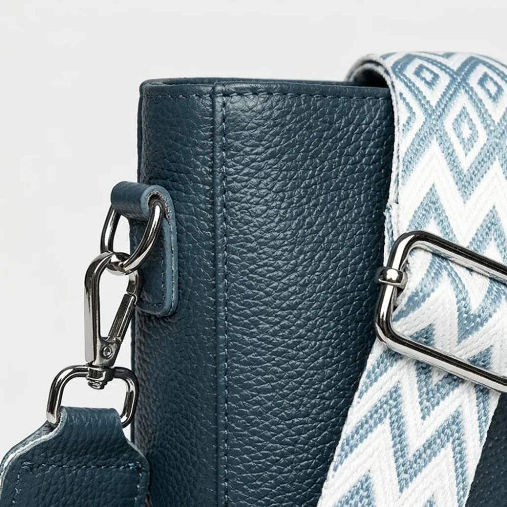 Bolsa Crossbody de Couro Legítimo - Luxo e Versatilidade